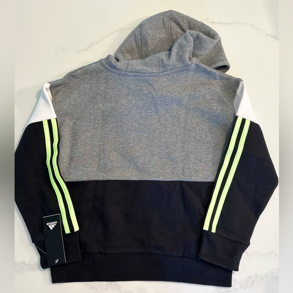 Boys Adidas Hoodie Sweatshirt NWT - Picture 2 of 2